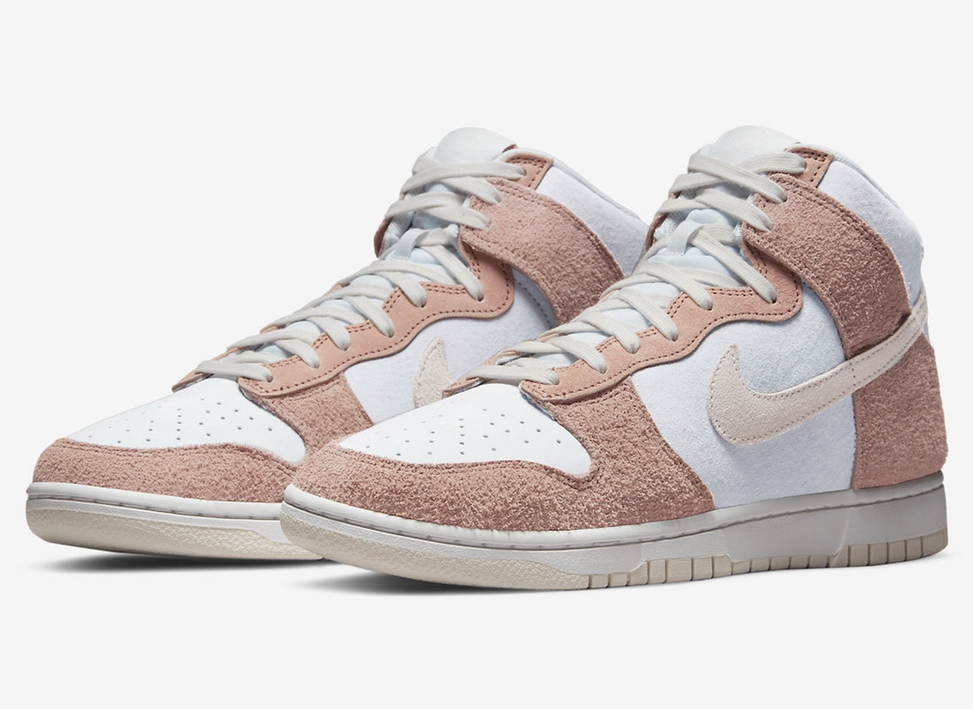 2022年 発売予定！ナイキ ダンク ハイ “フォッシルローズ/サミットホワイト” (NIKE DUNK HIGH “Fossil Rose/Summit White”) [DH7576-400]