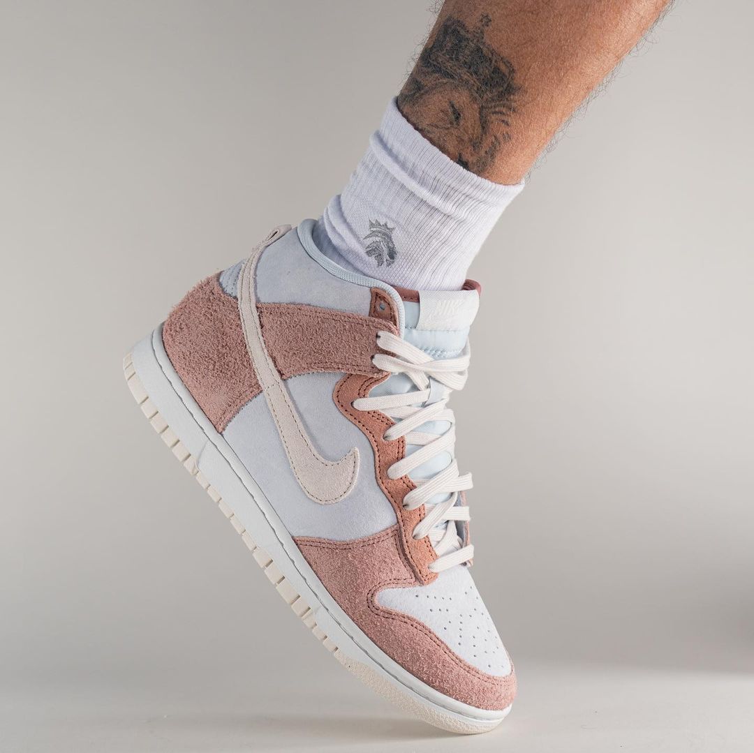 2022年 発売予定！ナイキ ダンク ハイ “フォッシルローズ/サミットホワイト” (NIKE DUNK HIGH “Fossil Rose/Summit White”) [DH7576-400]