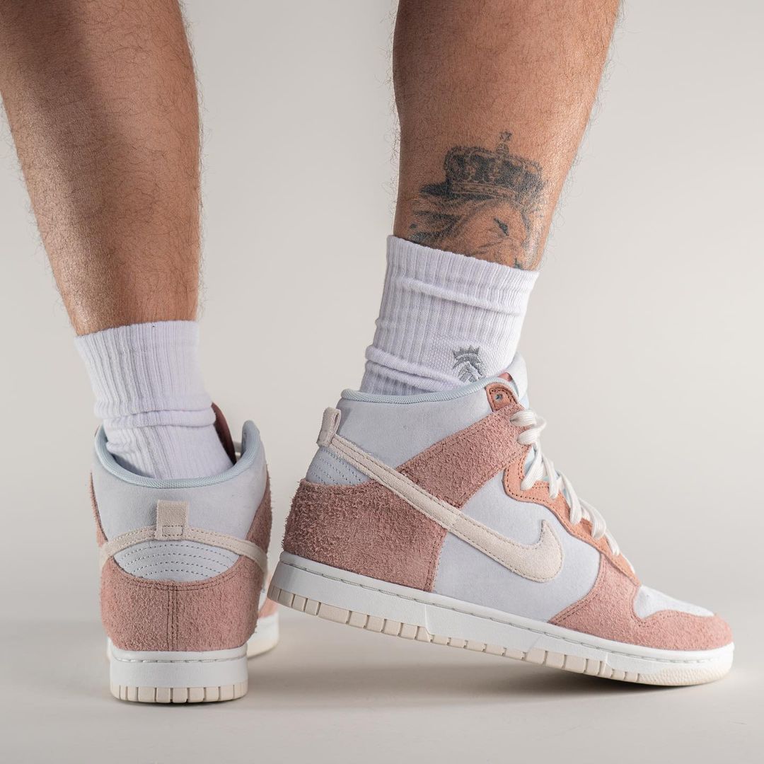 2022年 発売予定！ナイキ ダンク ハイ “フォッシルローズ/サミットホワイト” (NIKE DUNK HIGH “Fossil Rose/Summit White”) [DH7576-400]