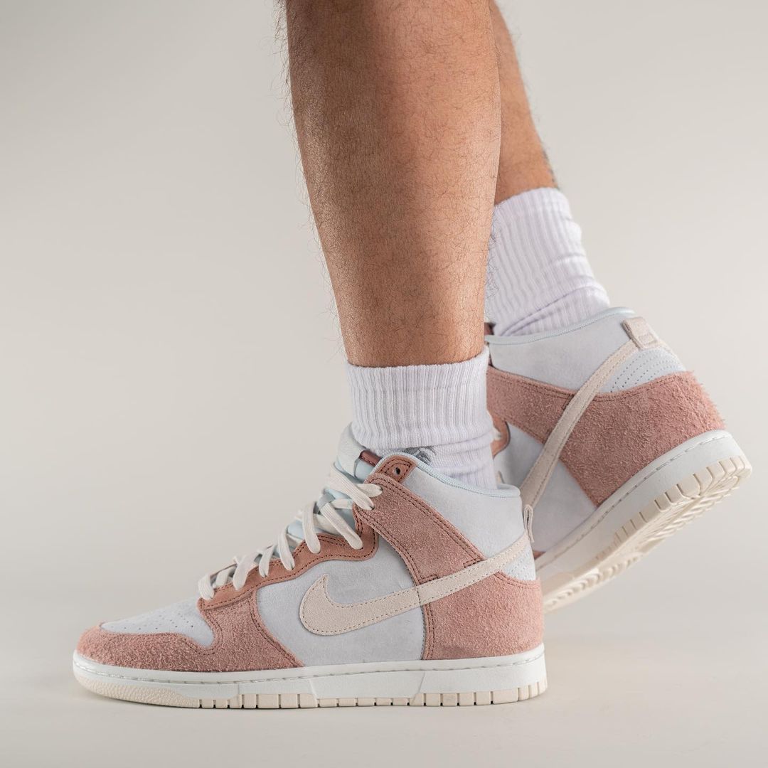 2022年 発売予定！ナイキ ダンク ハイ “フォッシルローズ/サミットホワイト” (NIKE DUNK HIGH “Fossil Rose/Summit White”) [DH7576-400]