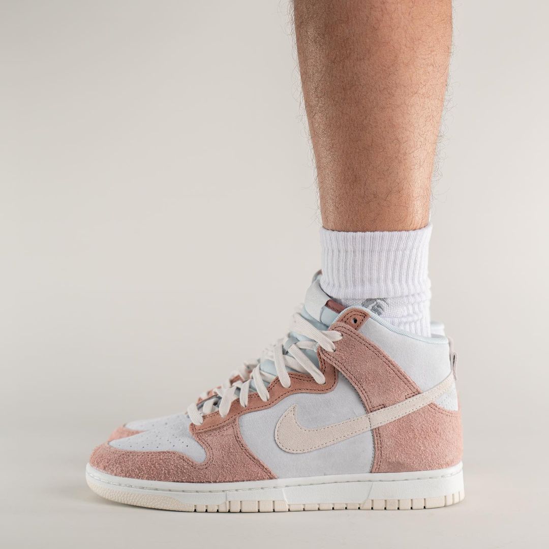 2022年 発売予定！ナイキ ダンク ハイ “フォッシルローズ/サミットホワイト” (NIKE DUNK HIGH “Fossil Rose/Summit White”) [DH7576-400]