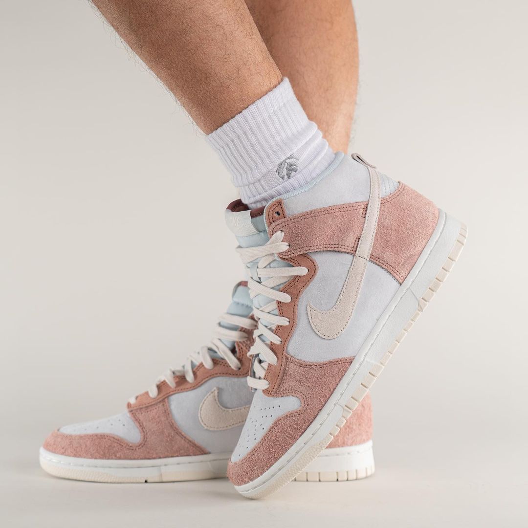 2022年 発売予定！ナイキ ダンク ハイ “フォッシルローズ/サミットホワイト” (NIKE DUNK HIGH “Fossil Rose/Summit White”) [DH7576-400]