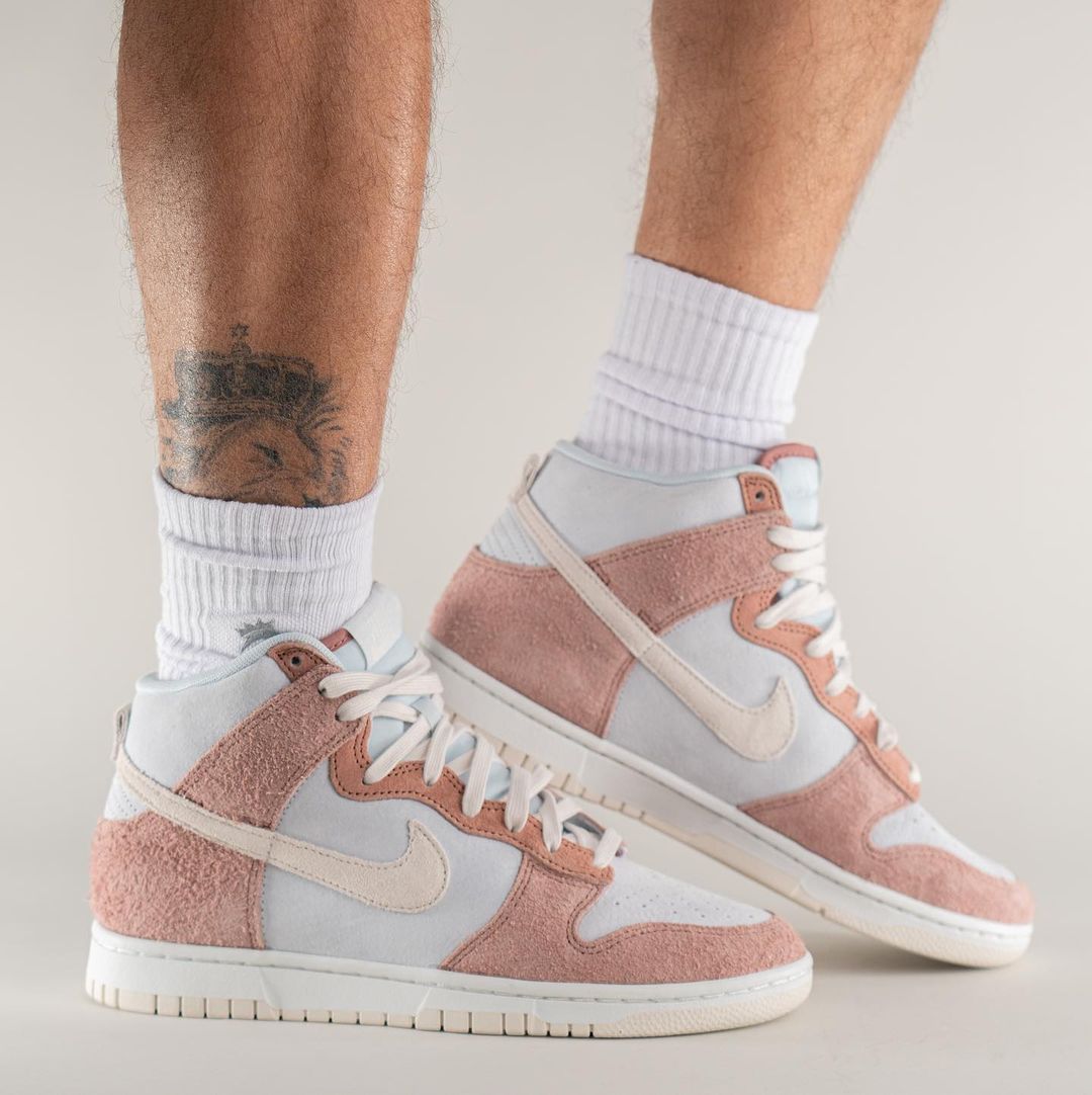 2022年 発売予定！ナイキ ダンク ハイ “フォッシルローズ/サミットホワイト” (NIKE DUNK HIGH “Fossil Rose/Summit White”) [DH7576-400]