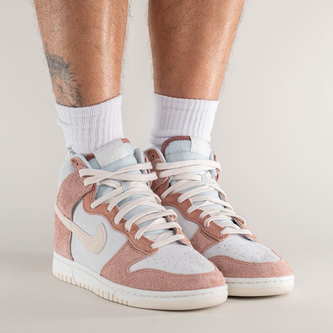 2022年 発売予定！ナイキ ダンク ハイ “フォッシルローズ/サミットホワイト” (NIKE DUNK HIGH “Fossil Rose/Summit White”) [DH7576-400]