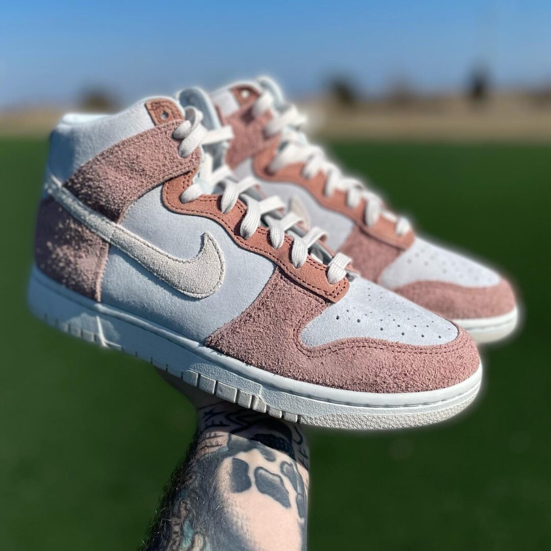 2022年 発売予定！ナイキ ダンク ハイ “フォッシルローズ/サミットホワイト” (NIKE DUNK HIGH “Fossil Rose/Summit White”) [DH7576-400]