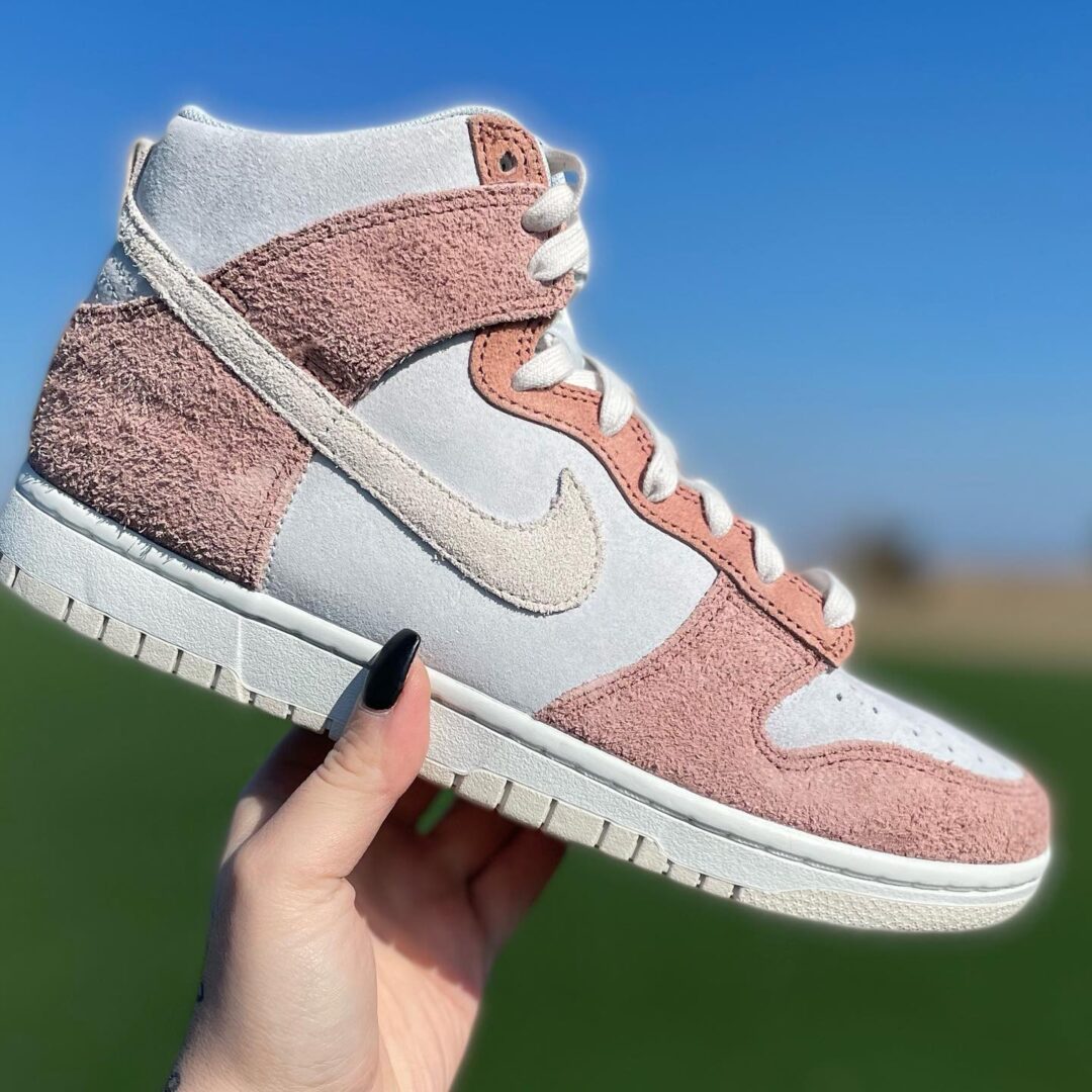 2022年 発売予定！ナイキ ダンク ハイ “フォッシルローズ/サミットホワイト” (NIKE DUNK HIGH “Fossil Rose/Summit White”) [DH7576-400]