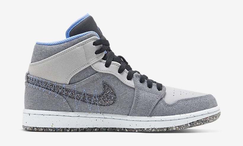 2022年 発売予定！ナイキ エア ジョーダン 1 ミッド クレーター “グレー/ブルー” (NIKE AIR JORDAN 1 MID CRATER “Grey/Blue”) [DM3529-004]