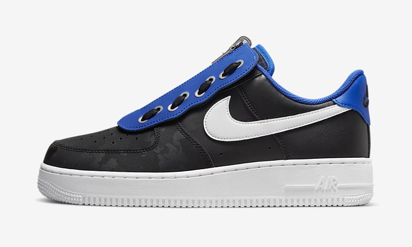 2022年 発売予定！ナイキ エア フォース 1 ロー ジップ “シュラウド/ブラック/ロイヤル” (NIKE AIR FORCE 1 LOW ZIP “Shroud/Black/Royal”) [DC8875-001]