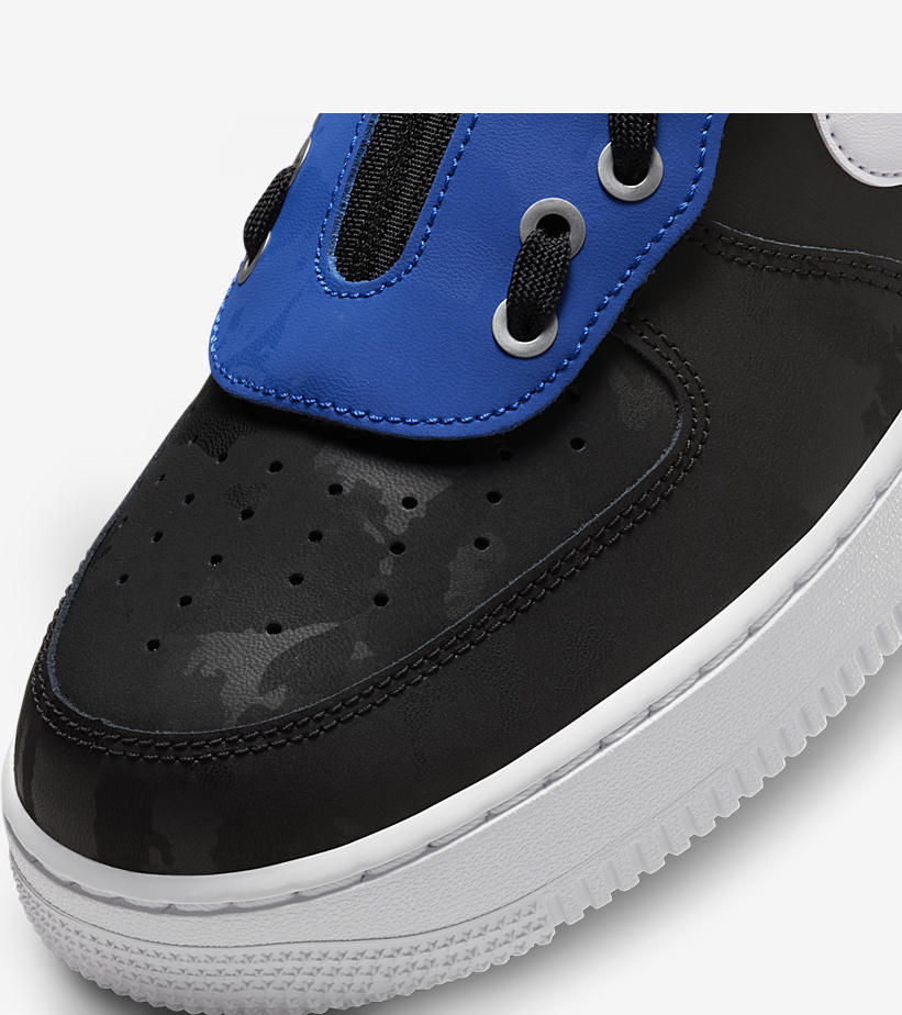 2022年 発売予定！ナイキ エア フォース 1 ロー ジップ “シュラウド/ブラック/ロイヤル” (NIKE AIR FORCE 1 LOW ZIP “Shroud/Black/Royal”) [DC8875-001]