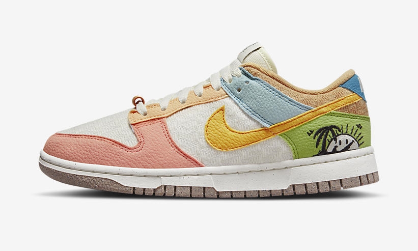 【国内 4/25 発売】ナイキ ダンク ロー SE “サンクラブ/ホワイト/マルチ” (NIKE DUNK LOW SE “Sun Club/White/Multi”) [DQ0265-100]