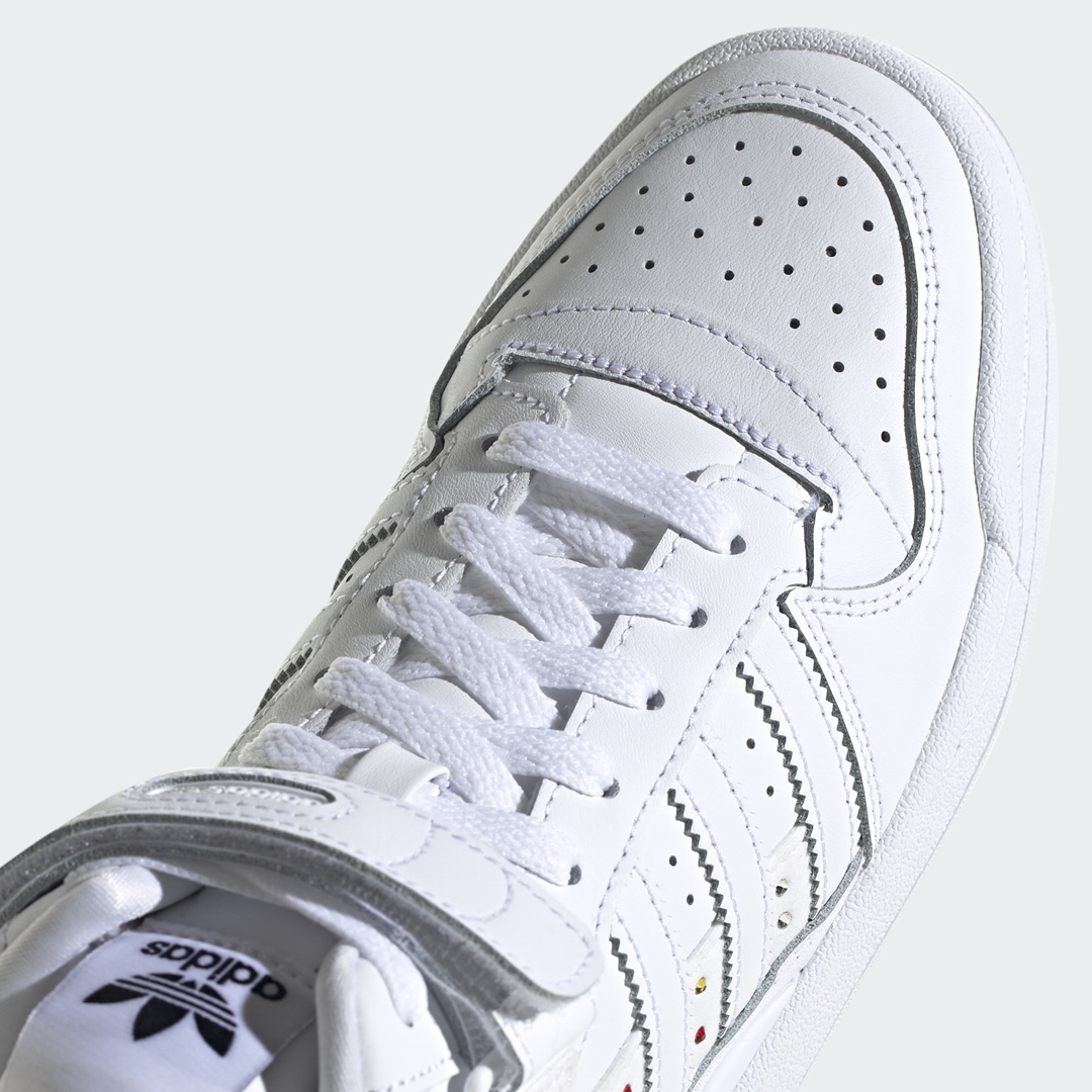 adidas Originals WMNS FORUM LOW/MID “Swarovski/White” (アディダス オリジナルス ウィメンズ フォーラム ロー/ミッド “スワロフスキー/ホワイト”) [GZ4377/GY0819]