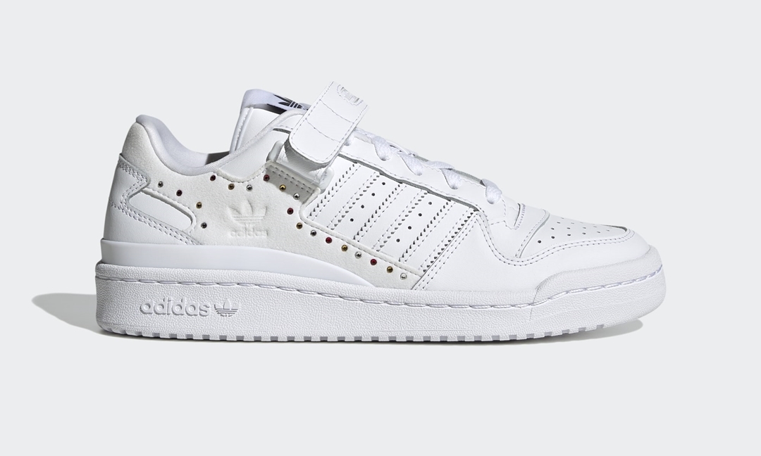 adidas Originals WMNS FORUM LOW/MID “Swarovski/White” (アディダス オリジナルス ウィメンズ フォーラム ロー/ミッド “スワロフスキー/ホワイト”) [GZ4377/GY0819]