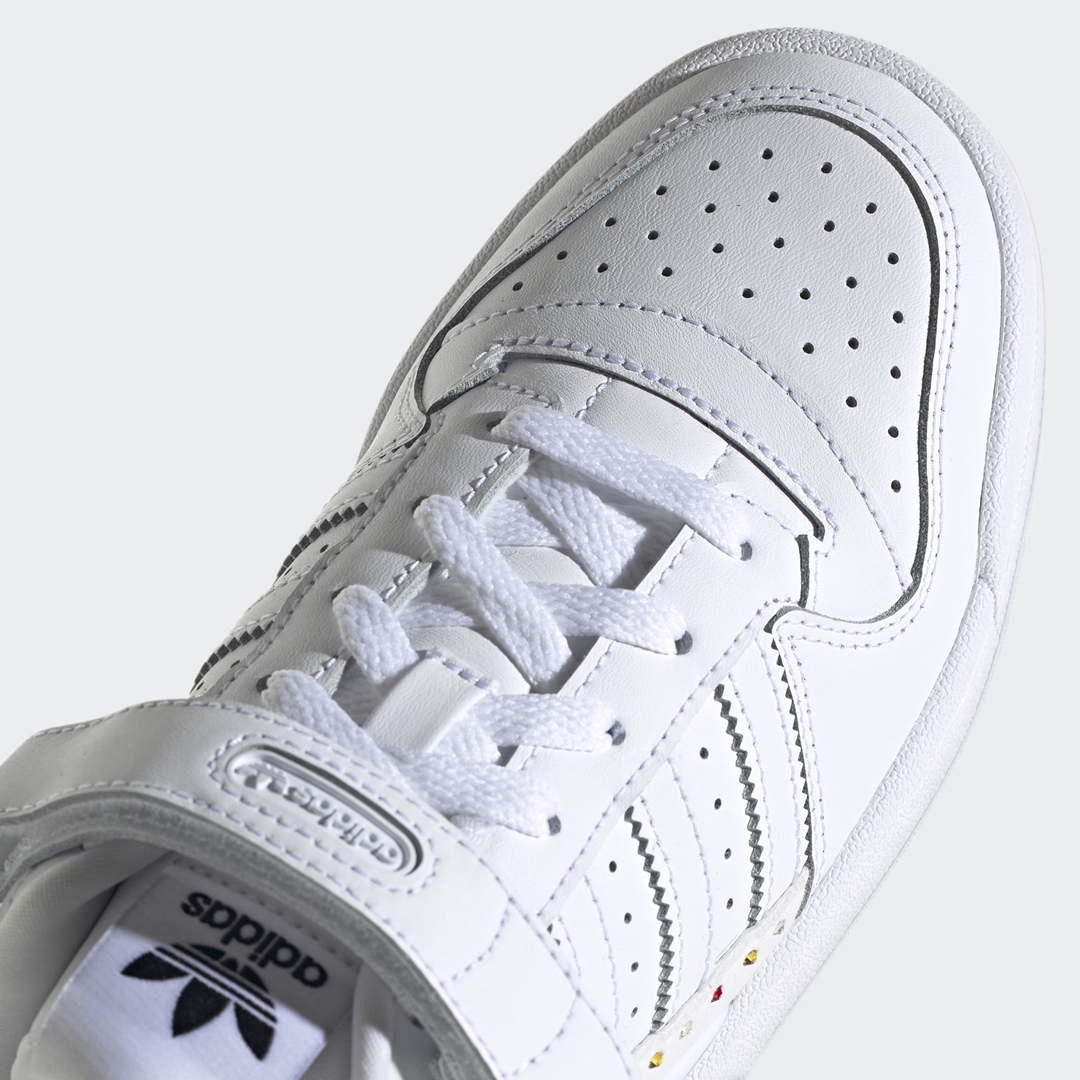 adidas Originals WMNS FORUM LOW/MID “Swarovski/White” (アディダス オリジナルス ウィメンズ フォーラム ロー/ミッド “スワロフスキー/ホワイト”) [GZ4377/GY0819]