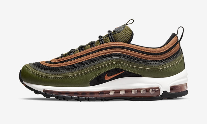 2022年 発売予定！ナイキ エア マックス 97 “オリーブ/オレンジ/ブラック” (NIKE AIR MAX 97 “Olive/Orange/Black”) [DQ4687-300]