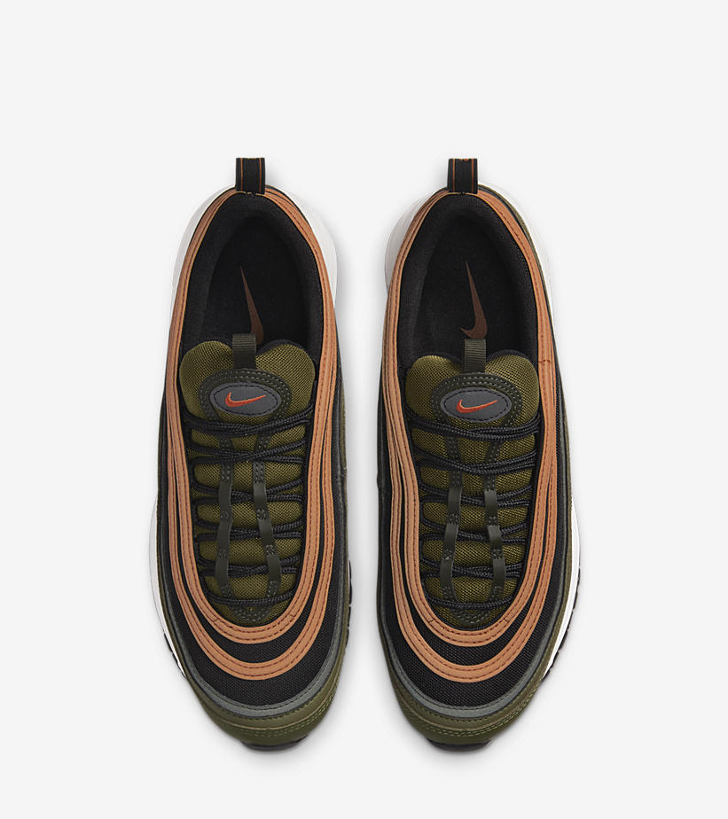 2022年 発売予定！ナイキ エア マックス 97 “オリーブ/オレンジ/ブラック” (NIKE AIR MAX 97 “Olive/Orange/Black”) [DQ4687-300]