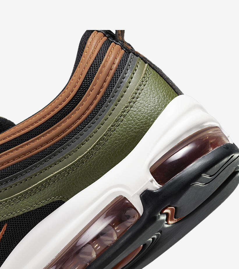 2022年 発売予定！ナイキ エア マックス 97 “オリーブ/オレンジ/ブラック” (NIKE AIR MAX 97 “Olive/Orange/Black”) [DQ4687-300]