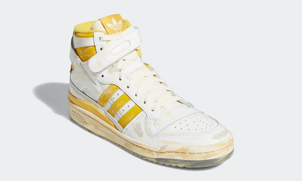 国内 3/3、3/10 発売予定！adidas Originals FORUM 84 HI “Worn/White/Yellow” (アディダス オリジナルス フォーラム 84 ハイ “ウォーン/ホワイト/イエロー”) [GZ6468]