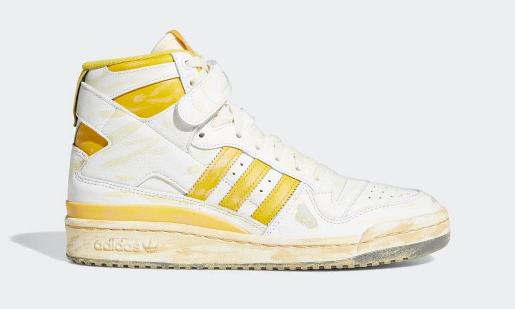 国内 3/3、3/10 発売予定！adidas Originals FORUM 84 HI “Worn/White/Yellow” (アディダス オリジナルス フォーラム 84 ハイ “ウォーン/ホワイト/イエロー”) [GZ6468]