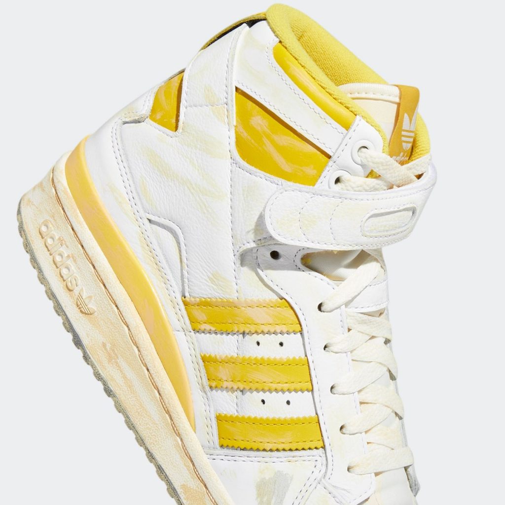 国内 3/3、3/10 発売予定！adidas Originals FORUM 84 HI “Worn/White/Yellow” (アディダス オリジナルス フォーラム 84 ハイ “ウォーン/ホワイト/イエロー”) [GZ6468]