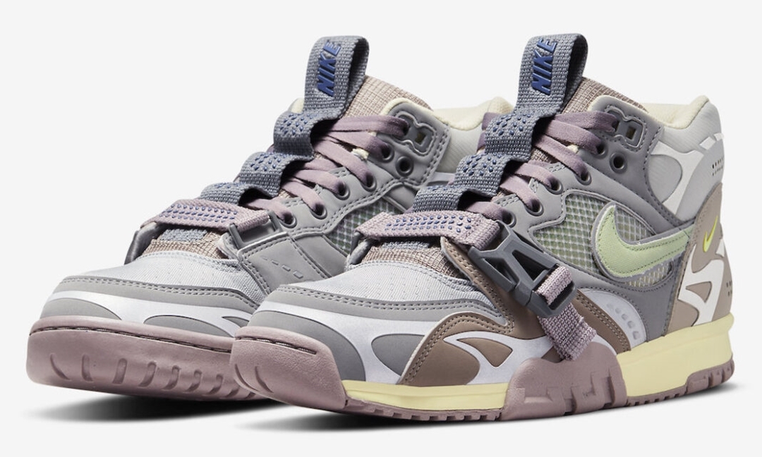 2022年 発売予定！ナイキ エア トレーナー 1 SP "ライトスモークグレー/ハニーデュー" (NIKE AIR TRAINER 1 SP "Light Smoke Grey/Honeydew") [DH7338-002]