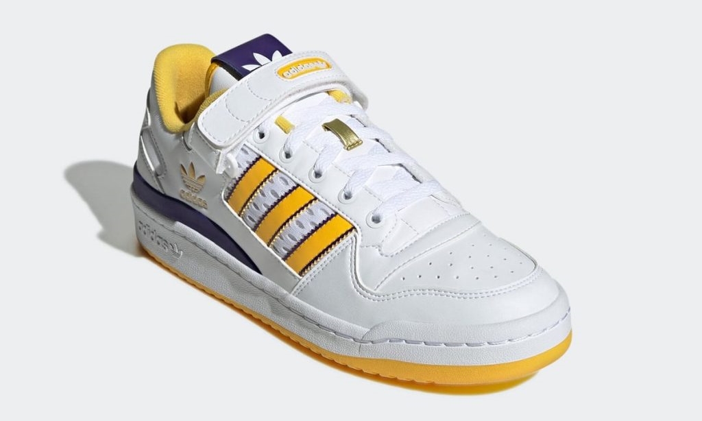 【国内 3/25 発売】adidas Originals FORUM LOW “Lakers” (アディダス オリジナルス フォーラム ロー “レイカーズ”) [HR1022]