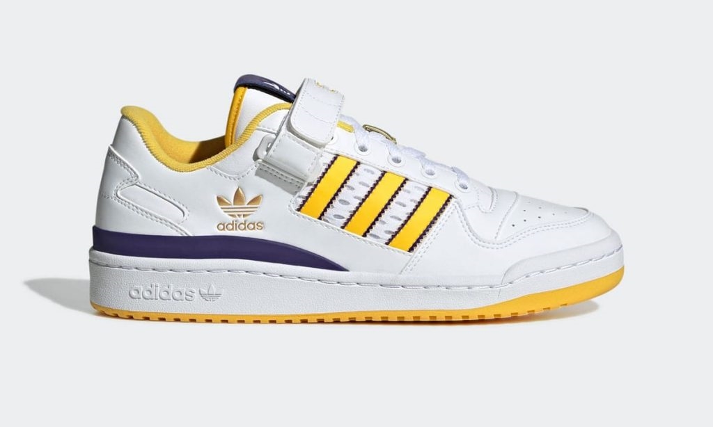 【国内 3/25 発売】adidas Originals FORUM LOW “Lakers” (アディダス オリジナルス フォーラム ロー “レイカーズ”) [HR1022]