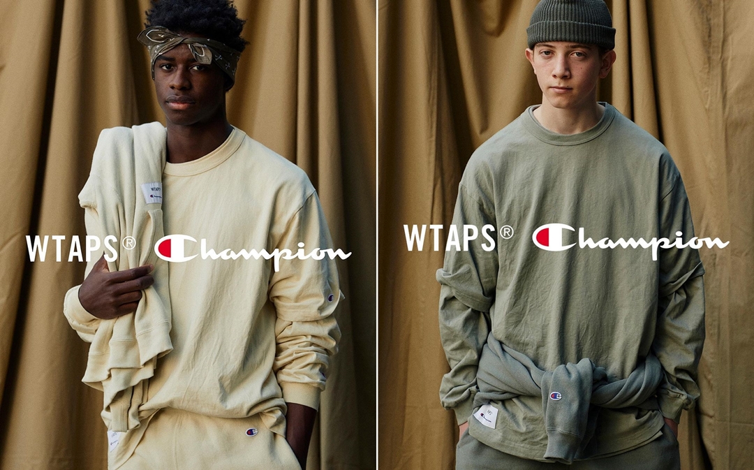 2022年 WTAPS × Champion コラボレーションが1/15 発売 (ダブル ...