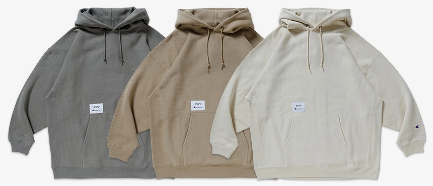 2022年 WTAPS × Champion コラボレーションが1/15 発売 (ダブル