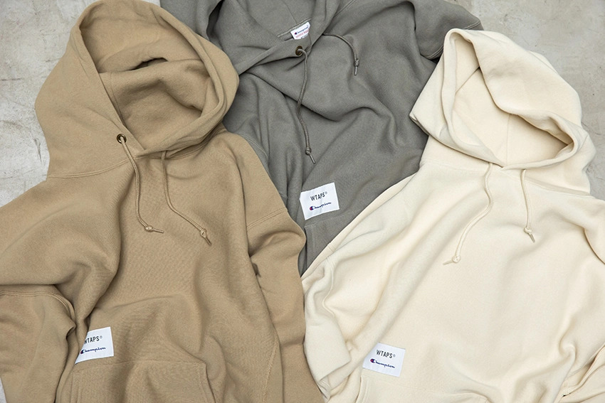 WTAPS × Champion Crewneck Sweat Beige L