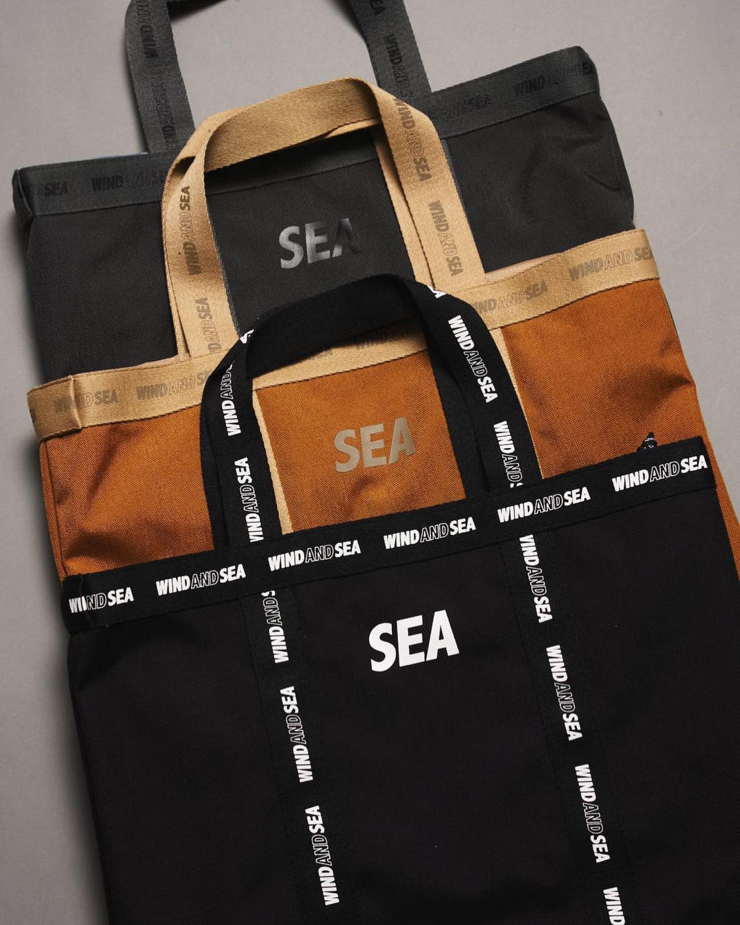 1/15 発売】CORDURA × WIND AND SEA “Nylon Camping Tote Bag