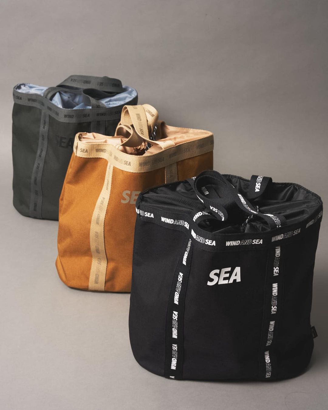 1/15 発売】CORDURA × WIND AND SEA “Nylon Camping Tote Bag 