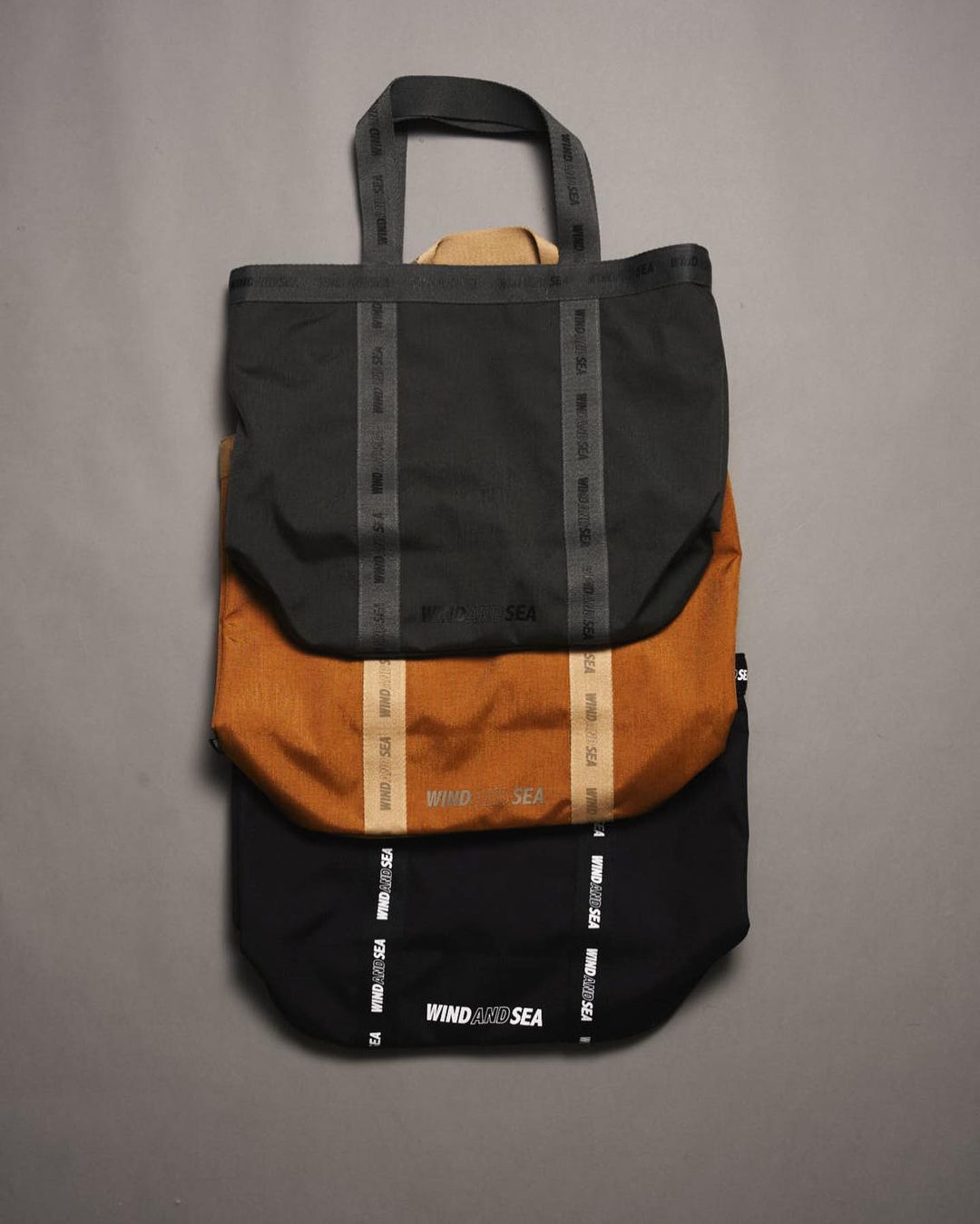 発売CORDURA × WIND AND SEA “Nylon Camping Tote Bag