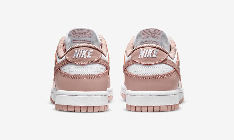 【国内 3/12 発売】ナイキ ウィメンズ ダンク ロー “ホワイト/ローズウィスパー” (NIKE WMNS DUNK LOW “White/Rose Whisper”) [DD1503-118]