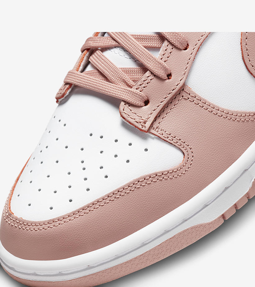 【国内 3/12 発売】ナイキ ウィメンズ ダンク ロー “ホワイト/ローズウィスパー” (NIKE WMNS DUNK LOW “White/Rose Whisper”) [DD1503-118]