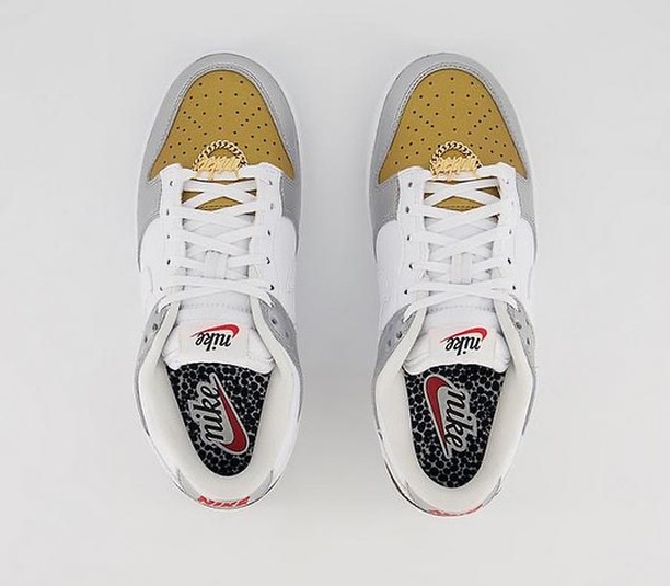 【国内 2/10 発売予定】ナイキ ウィメンズ ダンク ロー “ホワイト/ゴールド/シルバー” (NIKE WMNS DUNK LOW “White/Gold/Silver”) [DH4403-700]