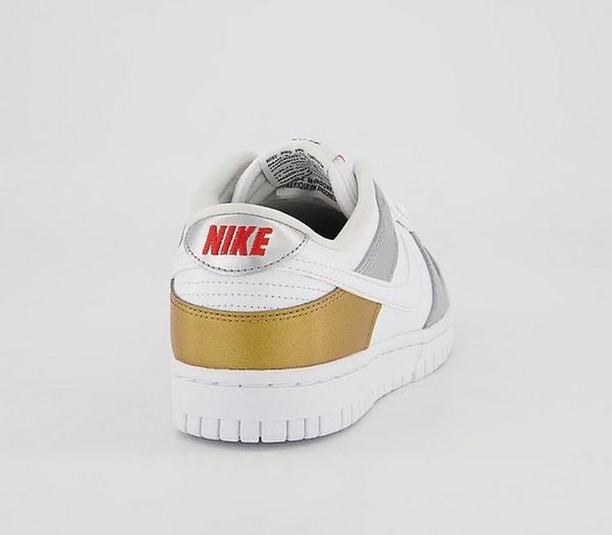 【国内 2/10 発売予定】ナイキ ウィメンズ ダンク ロー “ホワイト/ゴールド/シルバー” (NIKE WMNS DUNK LOW “White/Gold/Silver”) [DH4403-700]