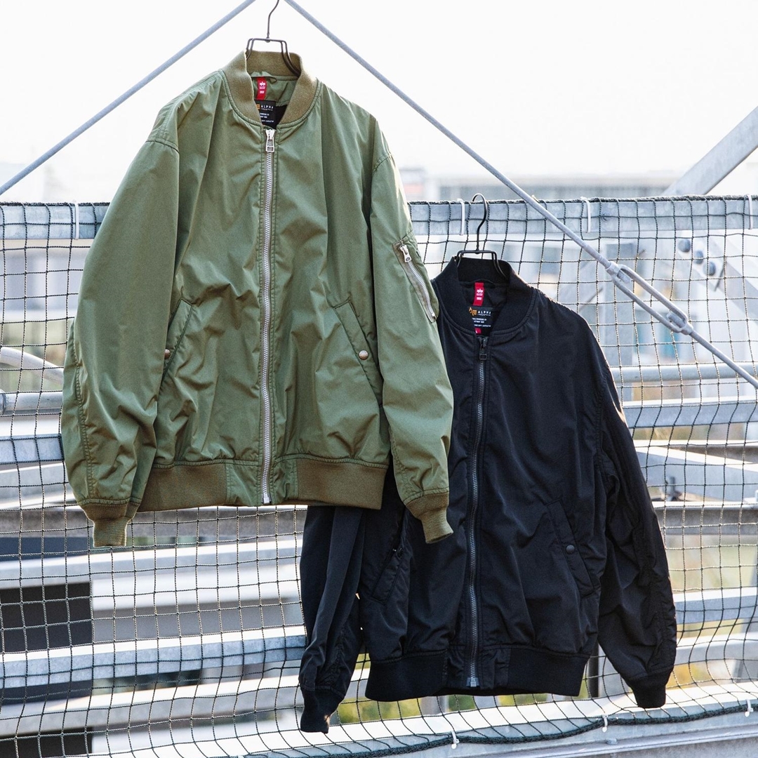 ALPHA INDUSTRIES × green label relaxing / 別注 PE/BNG L-2B