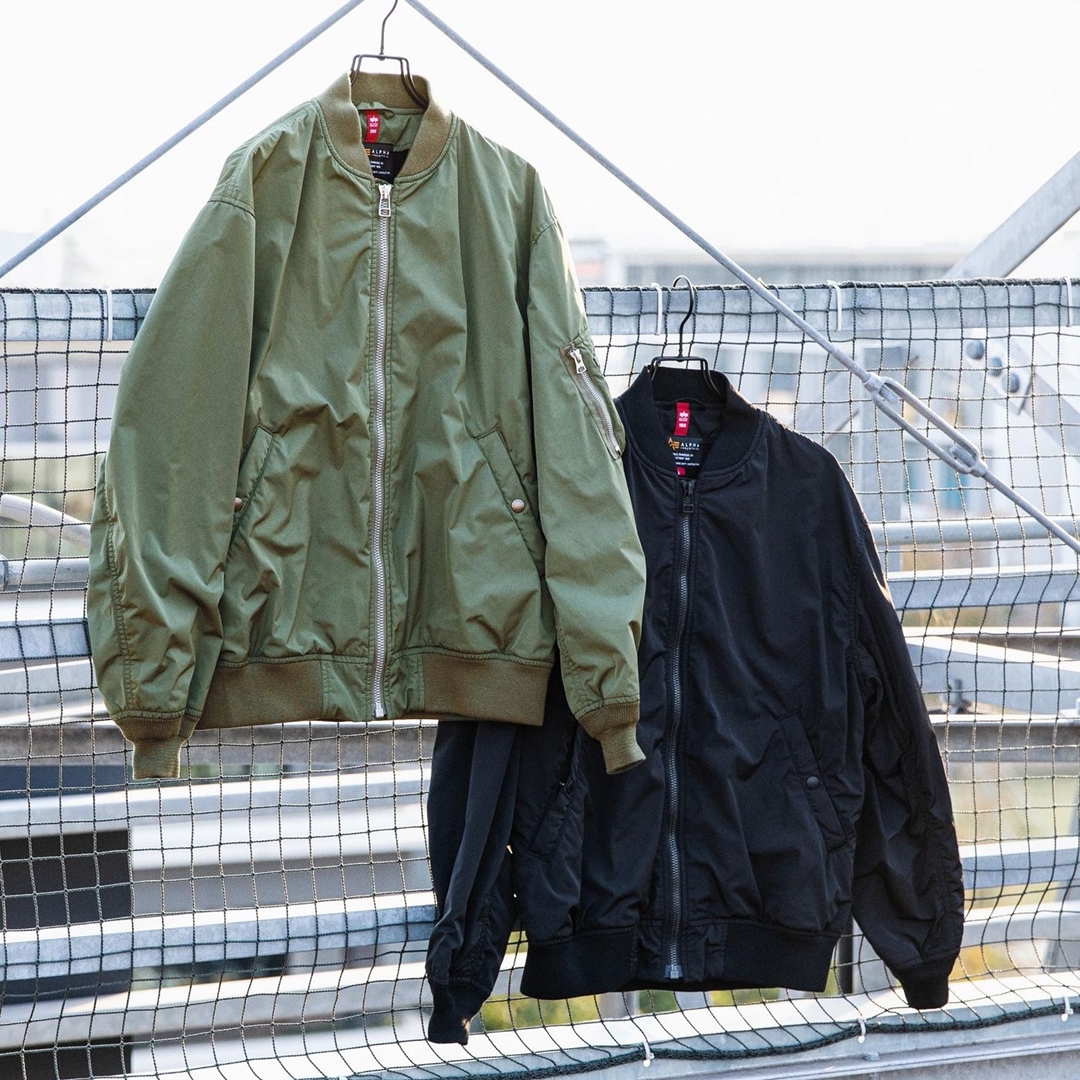 ALPHA INDUSTRIES × green label relaxing / 別注 PE/BNG L-2B ブルゾンが、2月中旬発売 (アルファ インダストリーズ グリーンレーベル リラクシング)