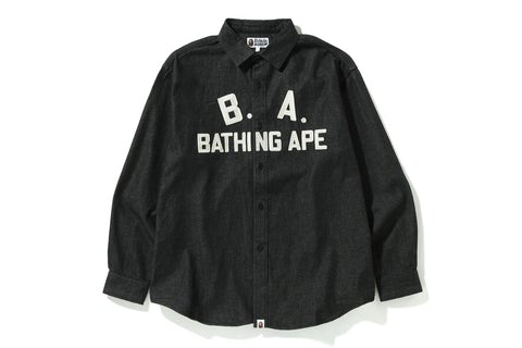 A BATHING APEからブランドの略称である”B.A”デザインのアップリケを落とし込んだ「B.A STADIUM COLLECTION」が1/14、1/15 発売 (ア ベイシング エイプ)