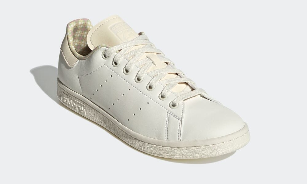 1/15 発売！チェック柄と淡い色使いのミニマルなadidas Originals STAN SMITH “White/Ecru Tint” (アディダス オリジナルス スタンスミス “ホワイト/エクルティント”) [GZ4358]