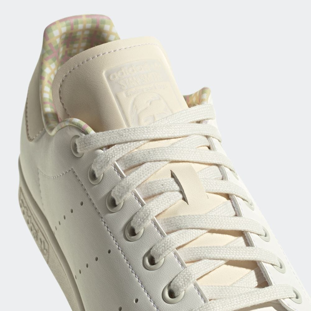 1/15 発売！チェック柄と淡い色使いのミニマルなadidas Originals STAN SMITH “White/Ecru Tint” (アディダス オリジナルス スタンスミス “ホワイト/エクルティント”) [GZ4358]