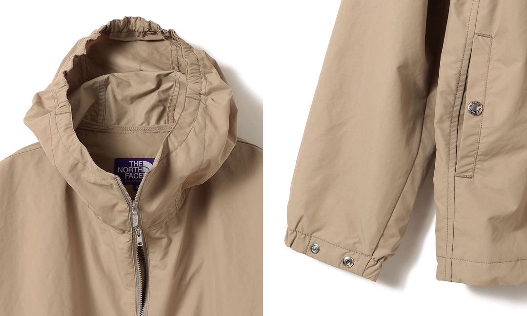 2月下旬 発売！THE NORTH FACE PURPLE LABEL × Pilgrim Surf+Supply 別注！Mountain Wind Parka 新色「KHAKI」 (ザ・ノース・フェイス パープルレーベル ピルグリム サーフ+サプライ)