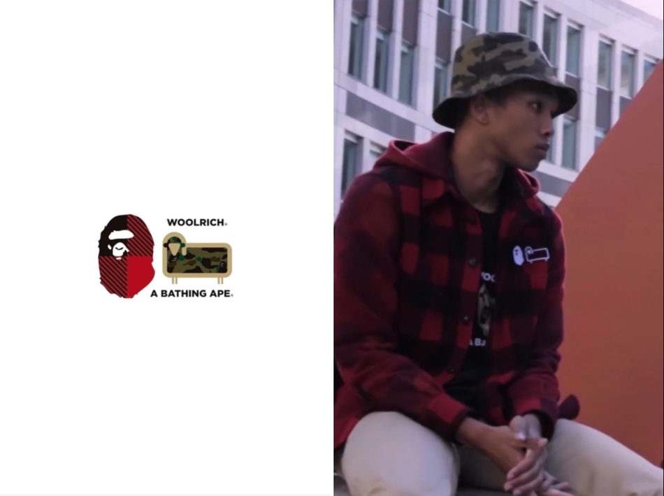 【1/22 発売】A BATHING APE × WOOLRICH (ア ベイシング エイプ ウールリッチ)