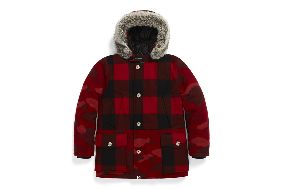 【1/22 発売】A BATHING APE × WOOLRICH (ア ベイシング エイプ ウールリッチ)