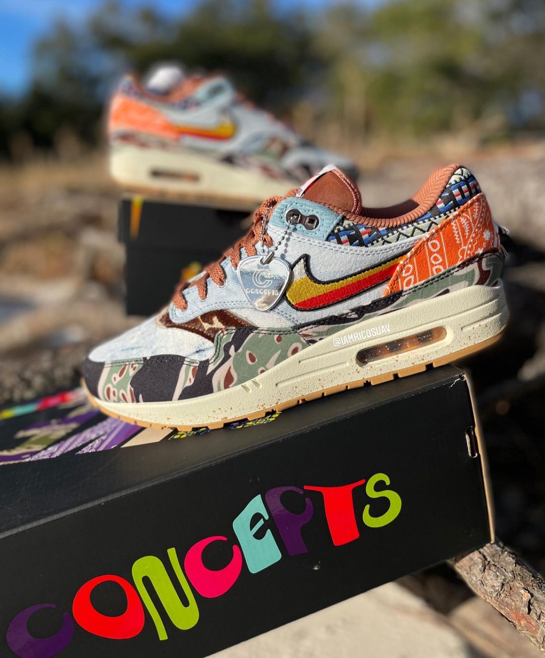 【国内 3/12、3/19 発売】Concepts × NIKE AIR MAX 1 “Multi” (コンセプツ ナイキ エア マックス 1 “マルチ”) [DN1803-300/DN1803-500/DN1803-900]