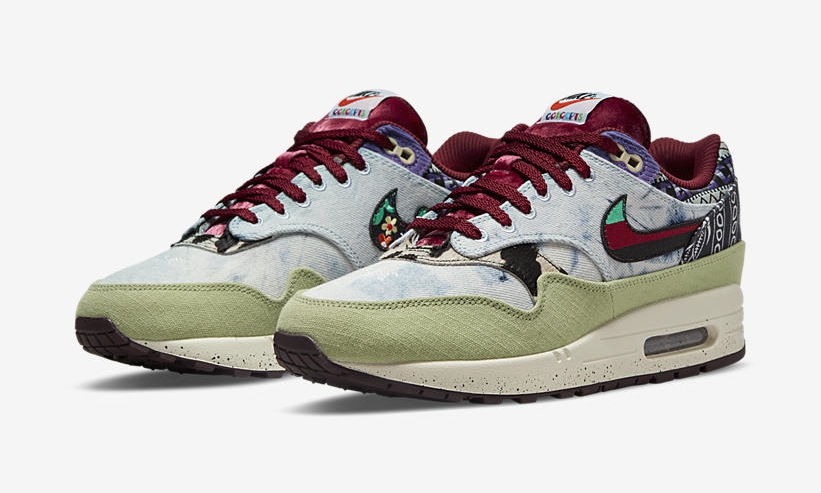 【国内 3/12、3/19 発売】Concepts × NIKE AIR MAX 1 “Multi” (コンセプツ ナイキ エア マックス 1 “マルチ”) [DN1803-300/DN1803-500/DN1803-900]