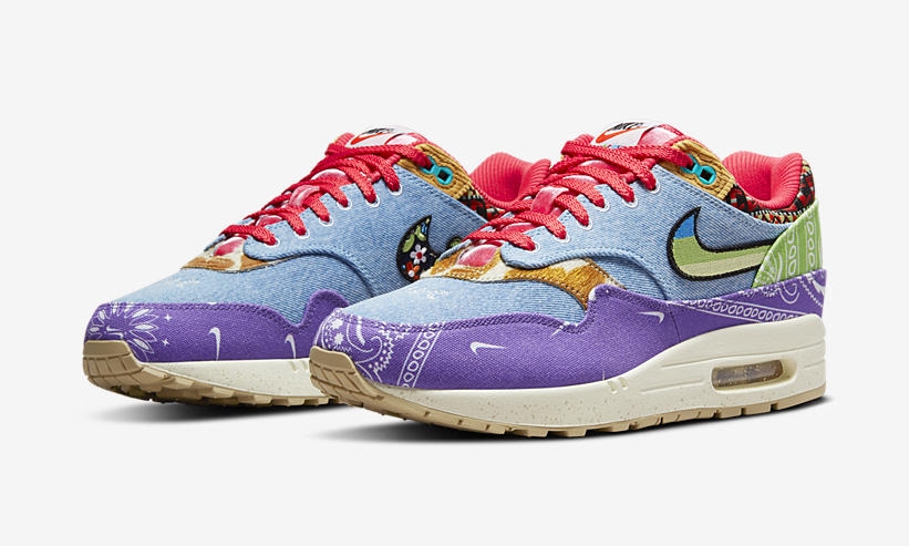 【国内 3/12、3/19 発売】Concepts × NIKE AIR MAX 1 “Multi” (コンセプツ ナイキ エア マックス 1 “マルチ”) [DN1803-300/DN1803-500/DN1803-900]