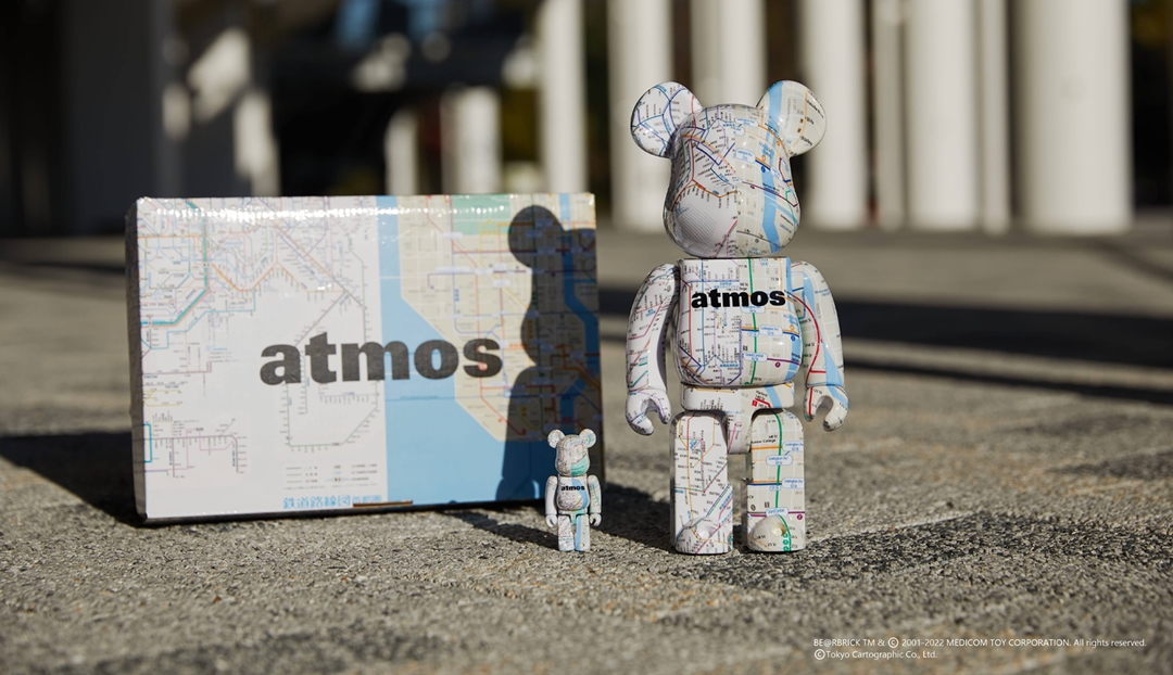 BE@RBRICK ベアブリック atmos アトモス 100％ & 400％ www