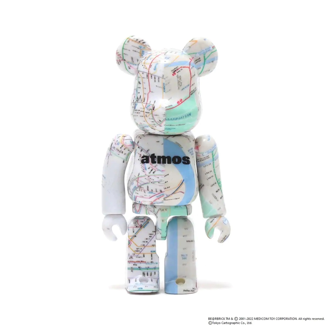 1/22 発売！アトモス × ベアブリック 100% & 400% “トウキョウ/ニューヨーク サブウェイ” (atmos BE@RBRICK “TOKYO SUBWAY & NYC SUBWAY”)