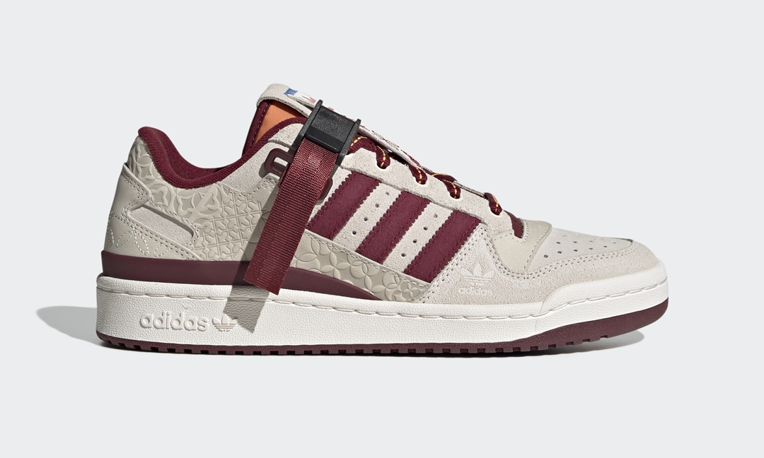 adidas Originals FORUM LOW “CHINESE NEW YEAR/CNY 2022/White/Burgundy” (アディダス オリジナルス フォーラム ロー “チャイニーズ ニューイヤー 2022年/ホワイト/バーガンディ”) [GX8866]